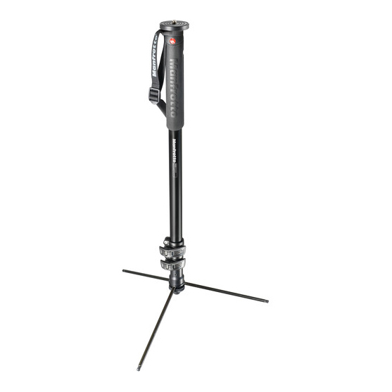 Manfrotto MMXPROA3B Monopod sa bazom - 1