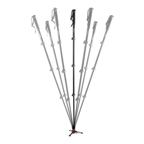 Manfrotto MVMXPRO500 Fluid Video Monopod - 3