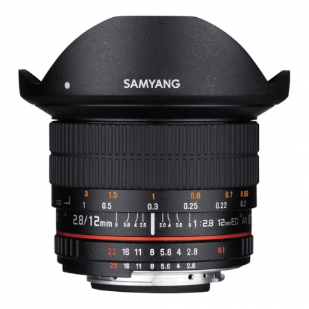 Samyang 12mm f/2.8 ED AS NCS Fisheye za Nikon AE