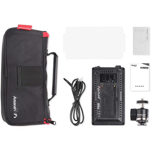Aputure AL-F7 On-Camera Variable Color LED Light (3200 to 9500K) - 6
