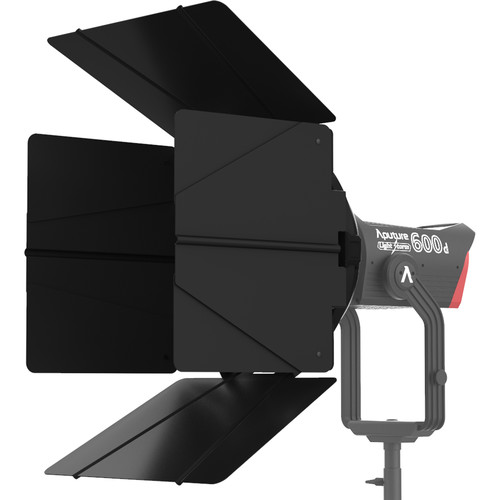 Aputure F10 Barndoors za LS 600d Fresnel Attachment - 4