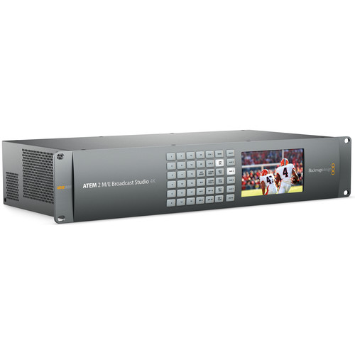 Blackmagic Design ATEM 2 M/E Broadcast Studio 4K Switcher (SWATEMRRW2ME4K) - 1