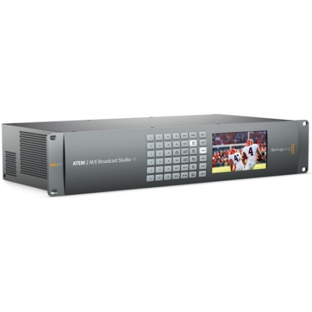 Blackmagic Design ATEM 2 M/E Broadcast Studio 4K Switcher (SWATEMRRW2ME4K)