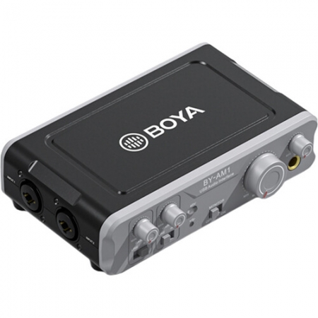 Boya BY-AM1 Dual-Channel USB 2 Audio Mixer