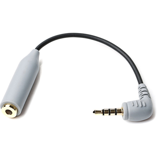 Boya BY-CIP2 3.5mm TRS ženski na TRRS muški adapter kabl za smartfone - 1