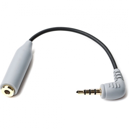 Boya BY-CIP2 3.5mm TRS ženski na TRRS muški adapter kabl za smartfone