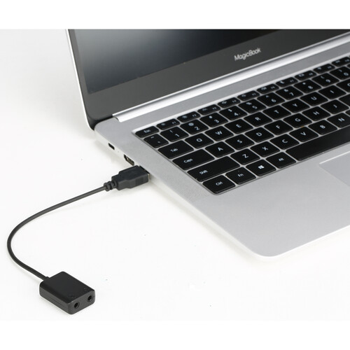 Boya BY-EA2L 3.5mm mikrofon na USB adapter kabl - 3