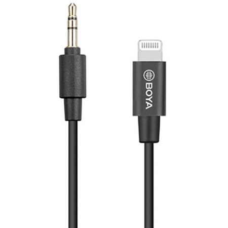 Boya BY-K1 3.5mm TRS muški na Lightning port kabl