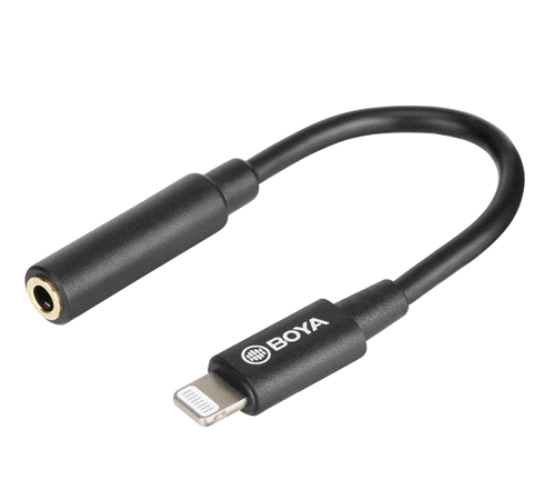 Boya BY-K3 3.5mm TRRS ženski na Lightning port kabl - 3