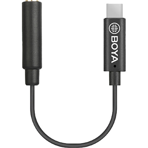 Boya BY-K4 3.5mm TRS ženski na USB Type-C kabl - 1