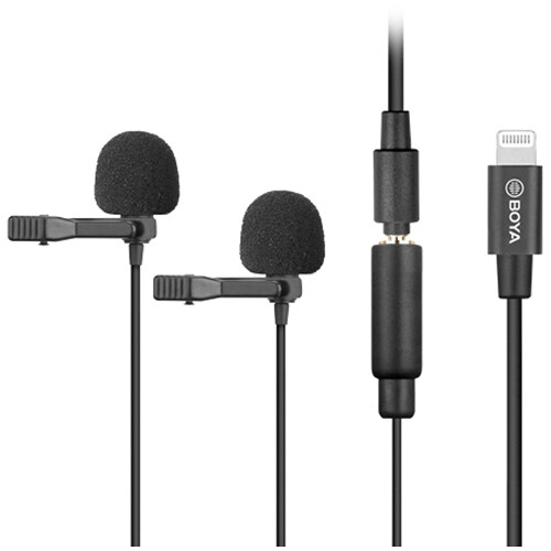 Boya BY-M2D Lavalier Mikrofon za iOS - 1