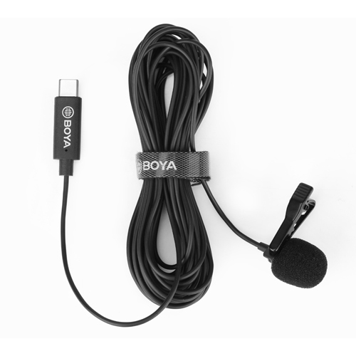 Boya BY-M3 USB Type-C Lapel mikrofon - 3