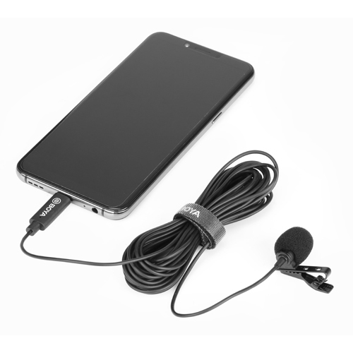 Boya BY-M3 USB Type-C Lapel mikrofon - 4