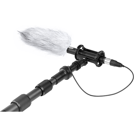 Boya BY-PB25 Carbon Fiber Boompole sa XLR kablom - 2