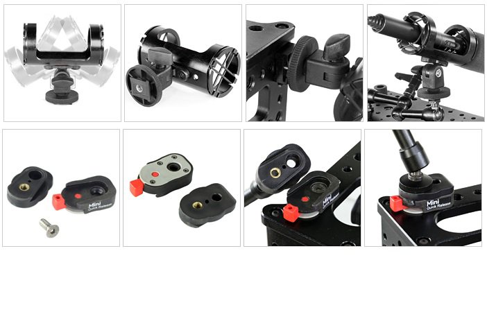 Proaim DSLR Camera Cage Shoulder Rig Kit - 4