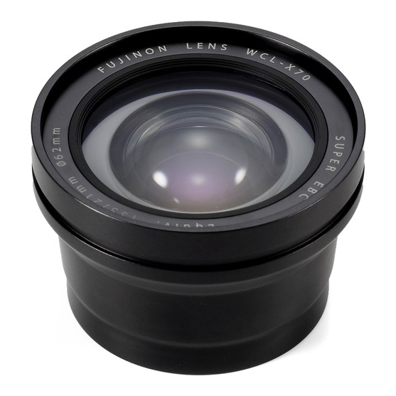 FujiFilm WCL-X70 širokougaono sočivo za X70 - 1