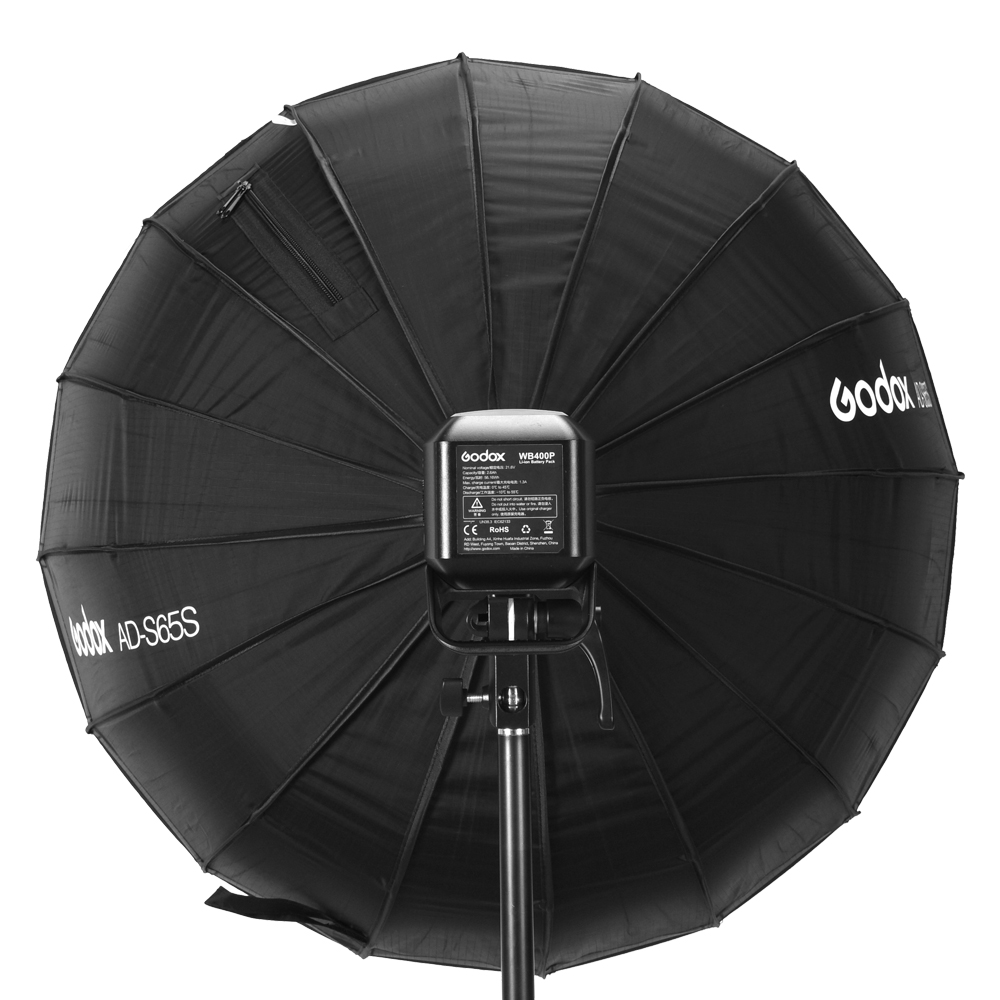 Godox AD-S65S Parabolic Silver Softbox 65cm - 6