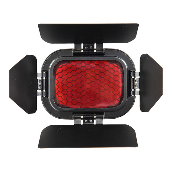 Godox BD07 Barndoor Kit sa 4 kolor gela za AD200 - 4