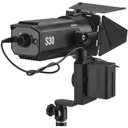 Godox Focusing LED Light S30-Daylight Kit sa 3 glave - 6