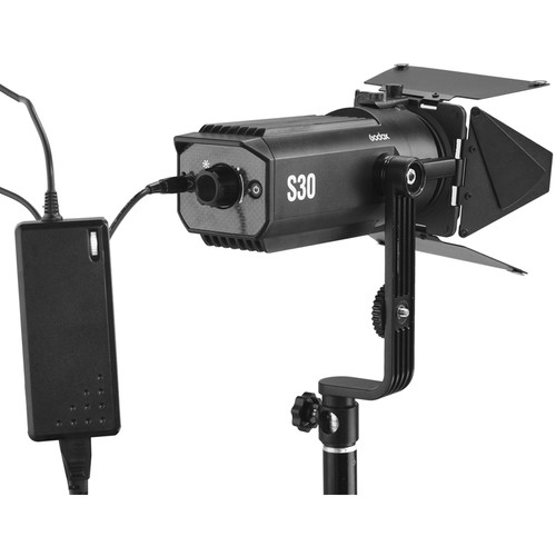 Godox Focusing LED Light S30-Daylight Kit sa 3 glave - 7