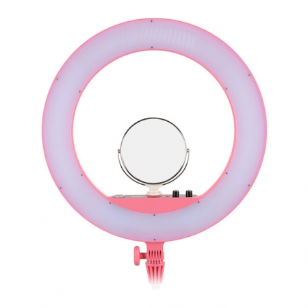 Godox LR160 Bi-Color Ringlight (Pink)