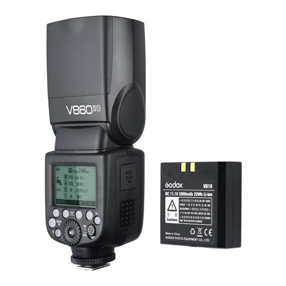 Godox V860IIF Li-ion za Fuji - 2
