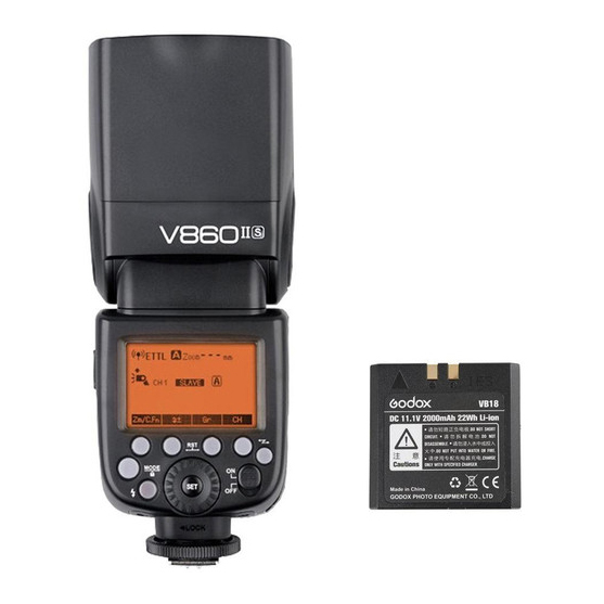 Godox V860IIS Li-ion za Sony - 2