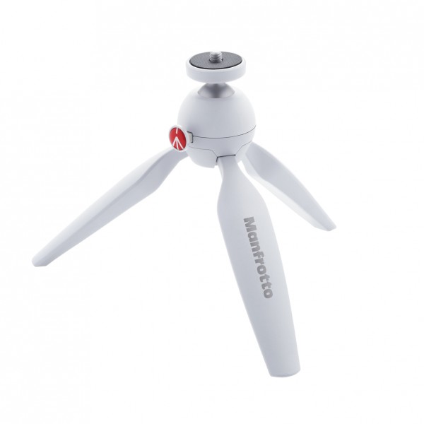 Manfrotto PIXI Mini Table Top Tripod (beli) - 1