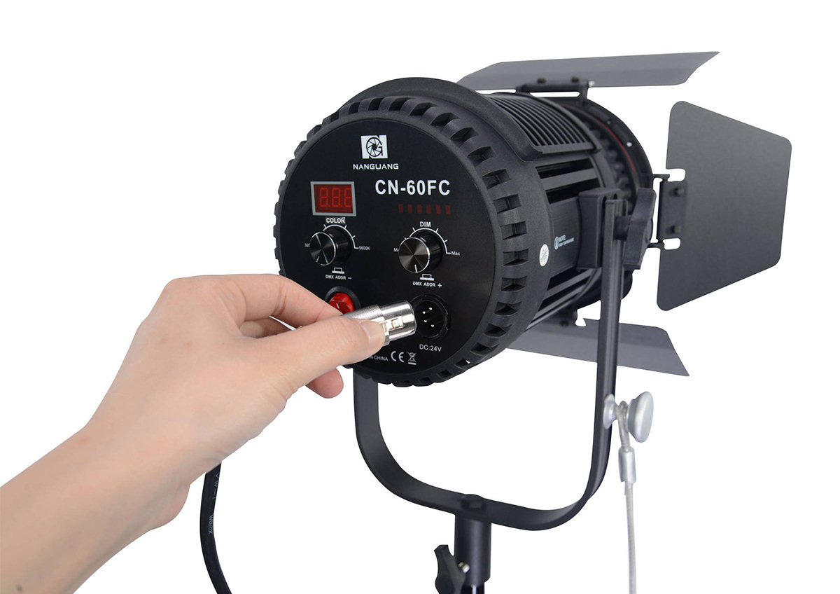Nanguang CN-60FC Bi-Color LED Fresnel Light - 3