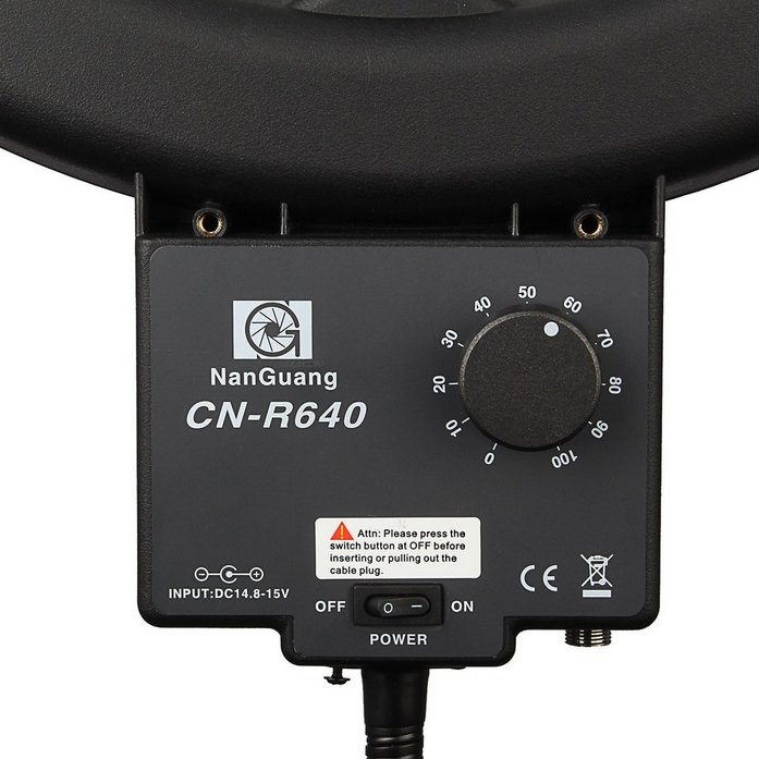 Nanguang Ring LED Light CN-R640 (SNAGA 38.4W) - 2