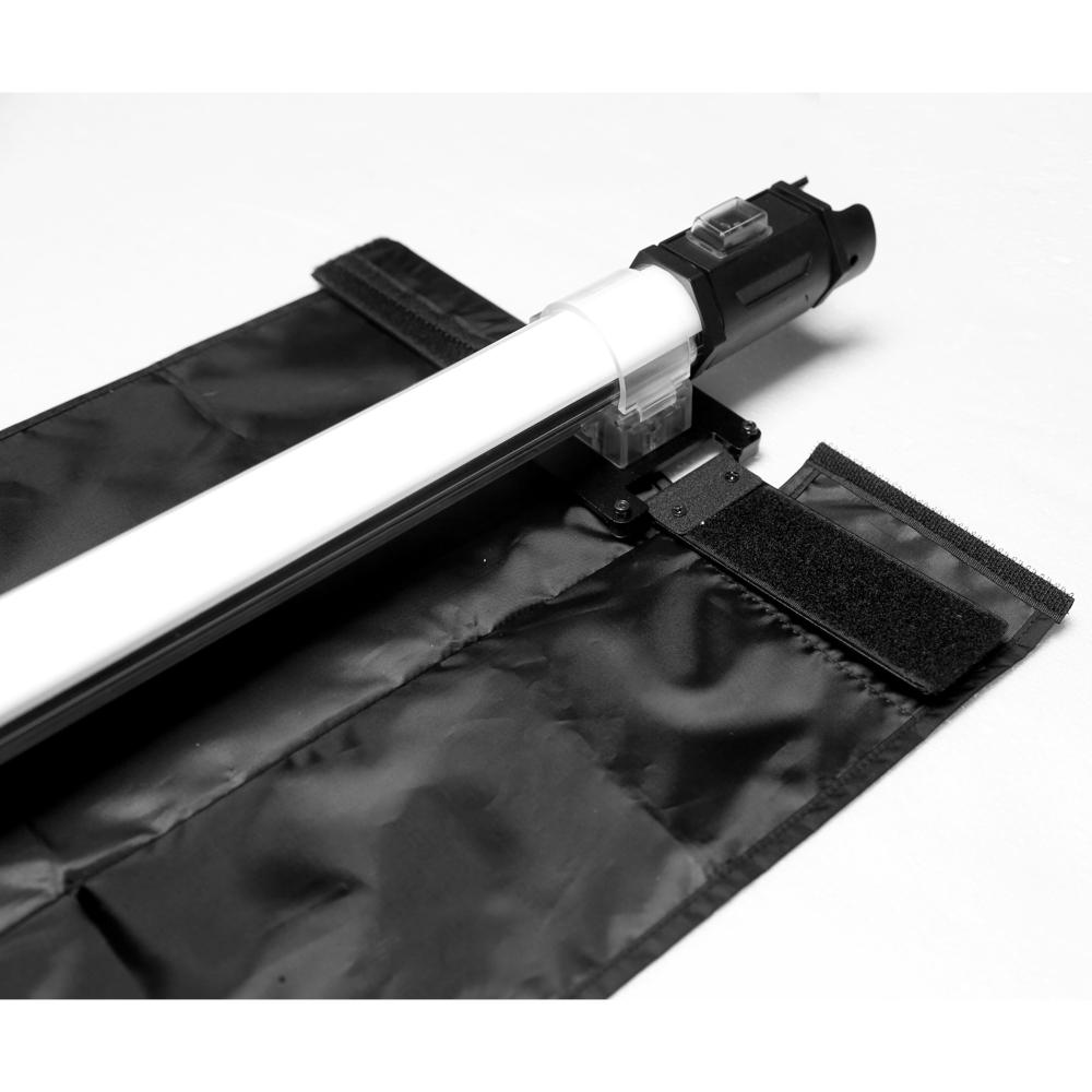 Nanlite BD-PT30C+EC (Fabric Barndoors and Grid za Pavotube 30C LED Tubes) - 3