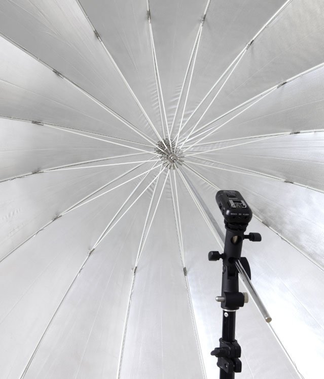 Phottix Para Pro Shoot-Through Beli Kišobran 152cm #85364 - 2