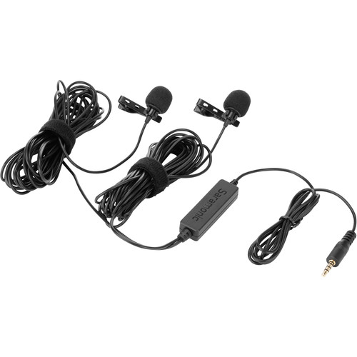 Saramonic LavMicro 2M Dual Omnidirectional Lavalier Mic - 1