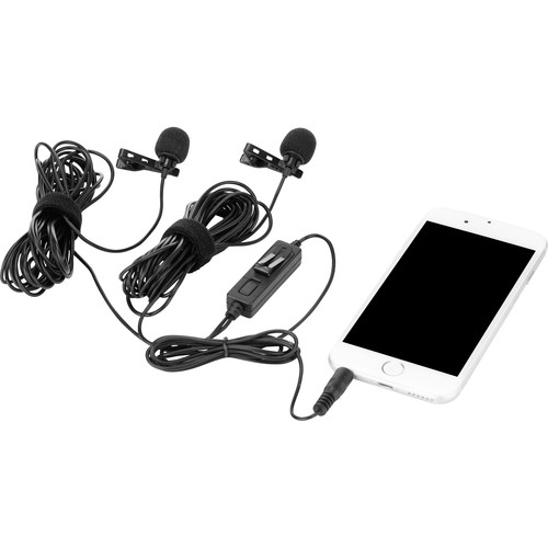 Saramonic LavMicro 2M Dual Omnidirectional Lavalier Mic - 4