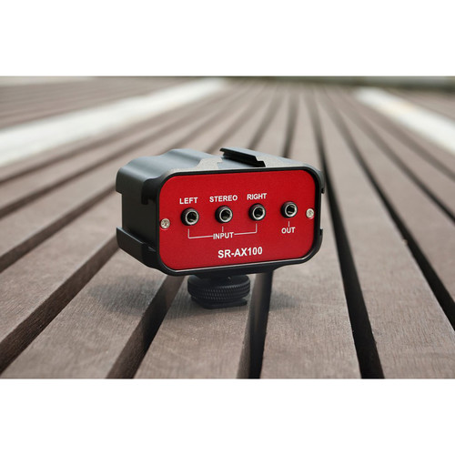 Saramonic SR-AX100 Passive 2-Channel Audio Adapter - 4