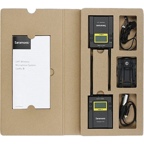Saramonic UwMic9 2-Person Wireless Omni Lavalier Mic Kit 2 - 7