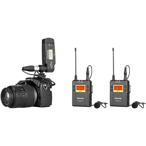 Saramonic UwMic9 2-Person Wireless Omni Lavalier Mic Sistem sa Risiverom Kit 8 - 10