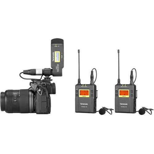 Saramonic UwMic9 2-Person Wireless Omni Lavalier Mic Sistem sa Risiverom Kit 8 - 11