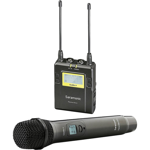 Saramonic UwMic9 Wireless Cardioid Handheld Mic Sistem Kit 4 - 1
