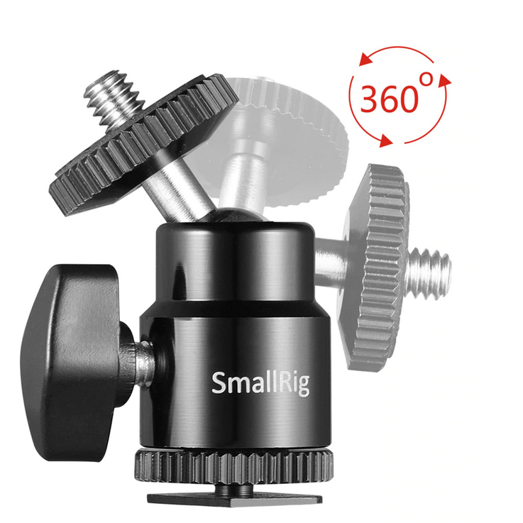 SmallRig 1/4inch Hot-shoe nosač sa 1/4inch navojem (2kom) 2059 - 3