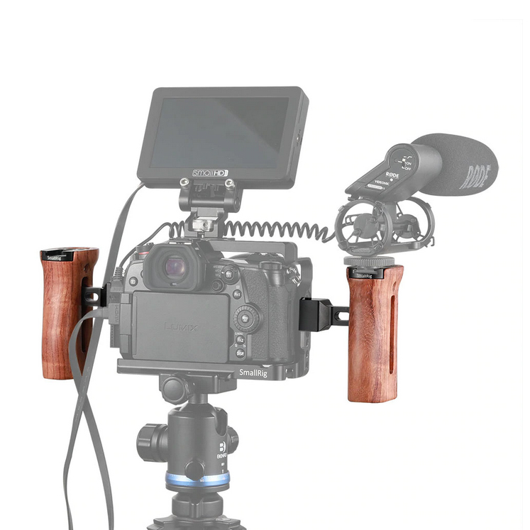 SmallRig ergonomska drvena NATO ručka 2187 - 3