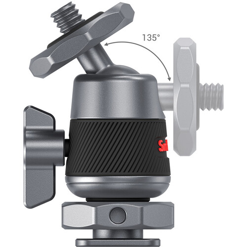 SmallRig Mini Ball Head + Removable Cold Shoe Mount (2kom) 2948B - 4