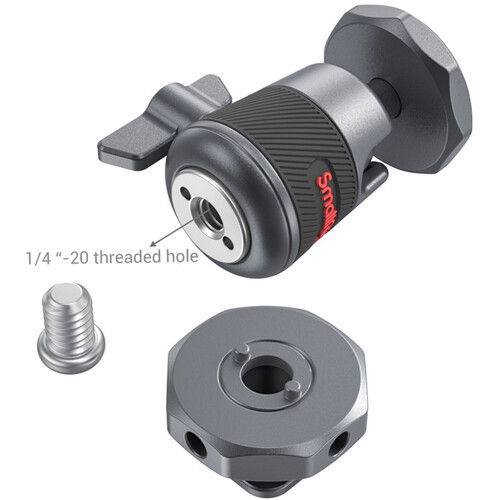 SmallRig Mini Ball Head + Removable Cold Shoe Mount (2kom) 2948B - 5