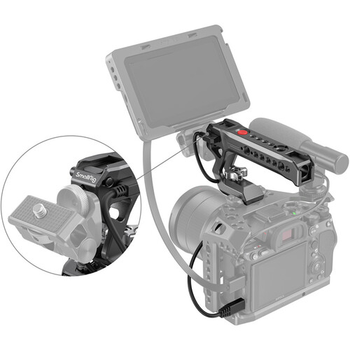 SmallRig NATO Top Handle sa Record Start/Stop daljincem za Sony HTN2670B - 6