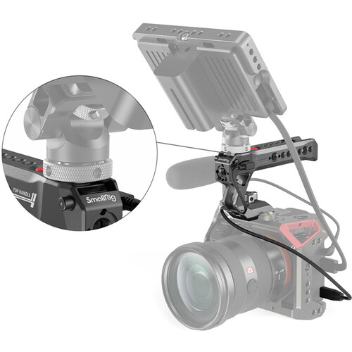 SmallRig NATO Top Handle sa Record Start/Stop daljincem za Sony HTN2670B - 8