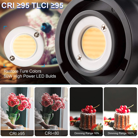 VILTROX Weeylite Ninja 200 COB Bi-Color LED Video Light - 6