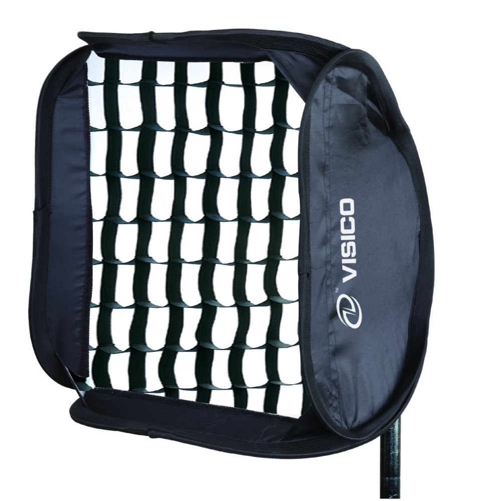 Visico EB-063 Brzo sklopiv soft box sa gridom 40x40cm - 1