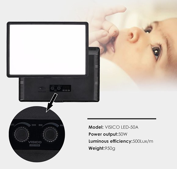 Visico LED 50A BI-Color (komplet sa adapterom) - 3