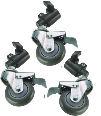 Visico M11-036 Točkovi za stativ 3 komada - 1