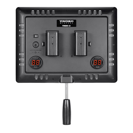 Yongnuo YN600 AIR Bi-Color On-Camera LED - 2